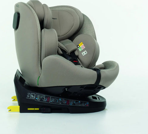 Foppapedretti Seggiolino Auto Circle I-Size Seggiolino Auto Girevole A 360° Per Bambini da 0 a 36 kg, da 0 a 12 anni, gruppo 0/1/2/3, tre colori: Sand, Carbon, Silver Prima infanzia/Seggiolini auto e accessori/Seggiolini auto Sanitaria Gioia del Bimbo - Villa San Giovanni, Commerciovirtuoso.it
