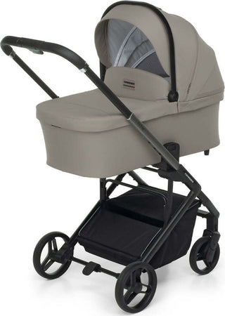 FOPPAPEDRETTI Sistema Combinato TicToc i-Size colore Desert - trio full - navicella, passeggino, ovetto seggiolino auto, base Elevo