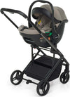 FOPPAPEDRETTI Sistema Combinato TicToc i-Size colore Desert - trio full - navicella, passeggino, ovetto seggiolino auto, base Elevo