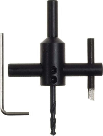 Foralastra a compasso da 8 mm ideale per fori da 24 a 104 mm Fai da te/Utensili elettrici e a mano/Utensili elettrici/Frese verticali La Zappa - Altamura, Commerciovirtuoso.it