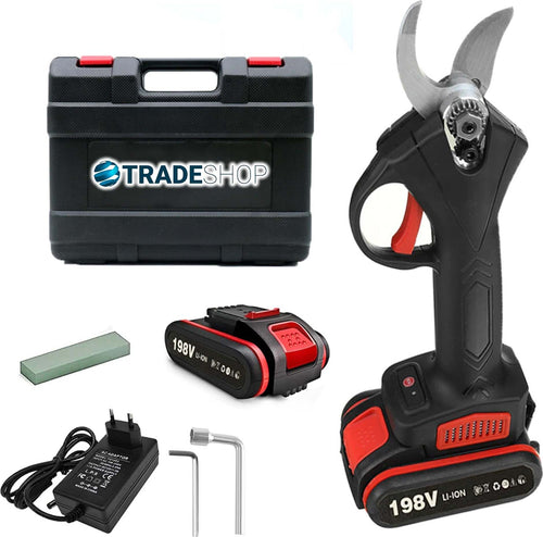 Forbice Da Potatura A Batteria Cesoia Tronca Rami 24v Cordless 2 Batterie 1.0ah Articoli da Giardino > Attrezzi da giardino > Utensili da giardino Trade Shop italia - Napoli, Commerciovirtuoso.it