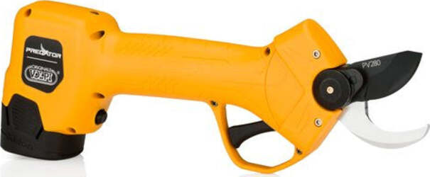 Forbice-potatura-batteria-Davide-e-Luigi-Volpi-PV280-PREDATOR-Arancio