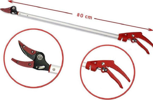 Forbice Potatura Coglifrutta Cesoia Raccogli Frutta 80 Cm Taglia Piante Giardino Fai da te/Utensili elettrici e a mano/Utensili elettrici/Cesoie Trade Shop italia - Napoli, Commerciovirtuoso.it