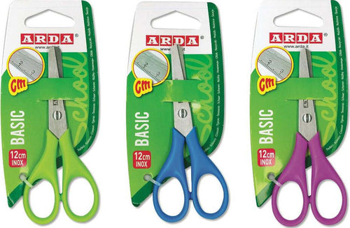 Forbice-scuola-Arda-Basic-colore-assortito-L.-13-cm-1-pezzo