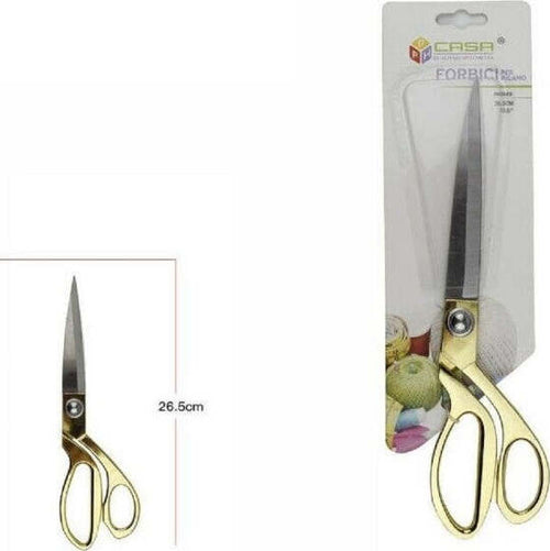 Forbici-Forbice-Ricamo-Sartoria-Sarto-Cucito-Professionali-26,5cm-10,5″-65045