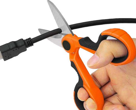 Forbici-per-Elettricisti-140mm-Taglia-e-Spelacavi-Spelafili-In-Acciaio-Inossidabile-Ledlux