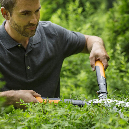 Forbicione professionale a cremagliera per siepe con lama retta da 63 cm Fai da te/Utensili elettrici e a mano/Attrezzi da giardinaggio/Forbici e cesoie per potatura La Zappa - Altamura, Commerciovirtuoso.it