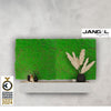 JANGAL Pannelli acustici Modulabili in FLORA sintetica ULTRAREALISTICA 52x52cm mod. FOREST GREEN - Eternal Parquet