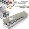 Forma Ghiaccio In Silicone 12 Cubetti Per Acqua Bibite Con Coperchio Ermetico Cucina > Forme Ghiaccio Trade Shop italia - Napoli, Commerciovirtuoso.it
