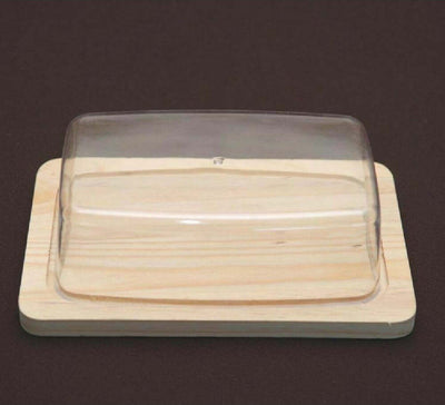 Formaggiera Porta Formaggio Rettangolare Base In Legno E Cupola Copertura Casa, arredamento e bricolage > Cucina > Accessori cucina Trade Shop italia - Napoli, Commerciovirtuoso.it