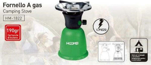 Fornellino-A-Gas-Portatile-190gr-Per-Campeggio-Camping-Da-Viaggio-Di-Emergenza