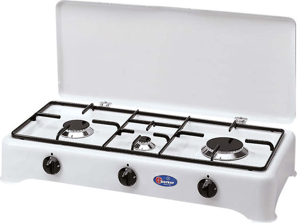 FORNELLO-A-GAS-3-FUOCHI-mod.-5324-CGPM---gas-metano-Parker