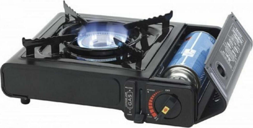 Fornello-a-Gas-butano-da-Campeggio-cucina-portatile-1-fuoco-valigetta-da-viaggio-bdz-155-A