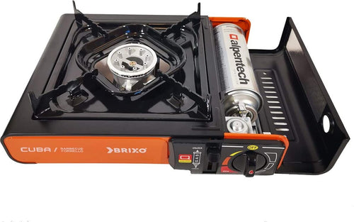 Fornello a gas da campeggio portatile con valigetta 2200 W temperatura regolabile Sport e tempo libero/Attività ricreative all'aperto/Camping e outdoor/Cucine e accessori da campeggio/Fornellini La Zappa - Altamura, Commerciovirtuoso.it