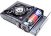 Fornello a Gas Da Campeggio Portatile Con Valigetta 2200 W Temperatura Regolabile Sport e tempo libero/Attività ricreative all'aperto/Camping e outdoor/Cucine e accessori da campeggio/Fornellini La Zappa - Altamura, Commerciovirtuoso.it