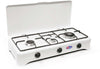 Fornello a Gas Gpl / Metano 3 Fuochi con Valvola di Sicurezza con Bruciatore Doppia Corona CFParker mod. 5324GPS/C