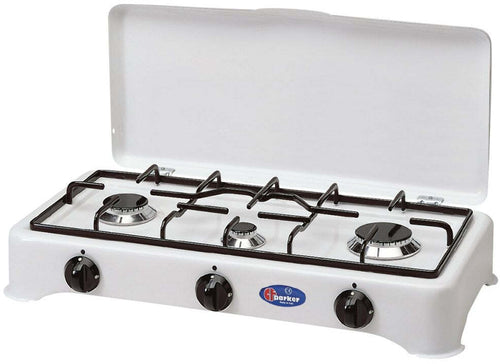 Fornello a gas gpl / metano 3 tre fuochi mod. 5327CBGP