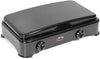 Fornello a gas metano / gpl  2 fuochi smaltato nero cfparker mod. 5326NGP