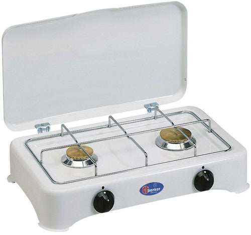 FORNELLO A GAS METANO / GPL A 2 FUOCHI CFPARKER MOD. 5326C