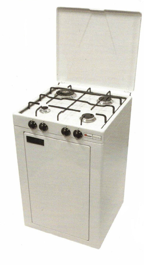 Fornello Cucina a Gas Gpl / Metano 4 fuochi con Valvola di Sicurezza Doppia Corona con Mobile 541GPS/C