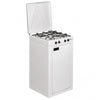 CFParker Fornello Cucina a Gas Gpl / Metano 4 Fuochi con Mobile Portabombola mod. 541CBGP