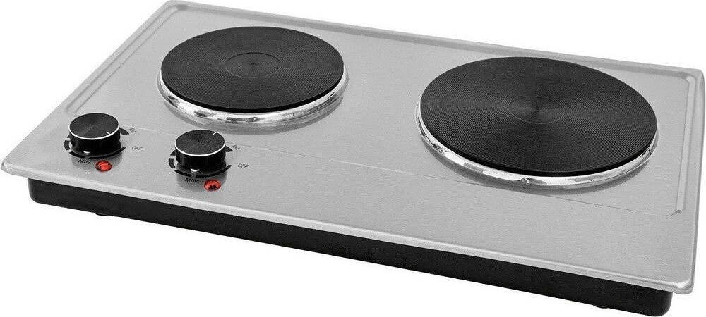 Fornello Elettrico Con Doppia Piastra Termostato 2500 Watt Per Campeggio 873801 Casa e cucina/Elettrodomestici per la cucina/Elettrodomestici speciali/Fornellini elettrici Trade Shop italia - Napoli, Commerciovirtuoso.it