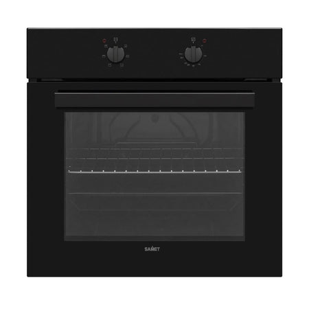Forno elettrico statico Samet Zeus2 da incasso 6 funzioni nero classe A