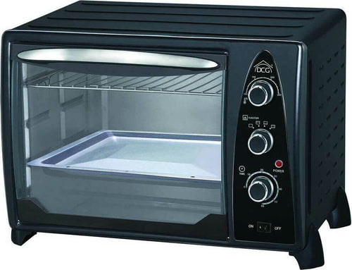 Forno-Elettrico-Ventilato-35-Litri-1500W-Con-Timer-e-Termostato-DCG-MB9835N-Nero
