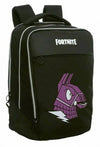 Fortnite Lama Zaino Scuola Nero Organizzato Zaino 43x30x17 Cm Spallacci Regolabili Imbottiti Franco Cosimo Panini
