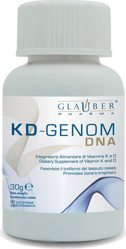 Forza-Vitale-Glauber-Pharma-K-D-Genom-DNA-60-Compresse-Integratore-alimentare