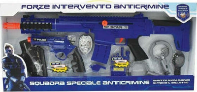 Forze-Intervento-Anticrimine-Accessori-Squadra-Speciale-Giocattolo-Gioco-Bambini