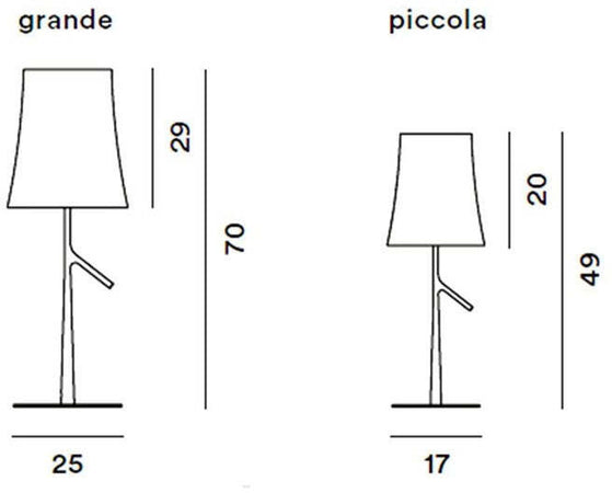 Foscarini Birdie grande on/off