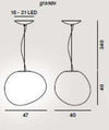 Foscarini Gregg Grande lampada a sospensione