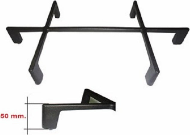 FOSTER GRIGLIA A CROCE IN GHISA NERA SATINATA 2 FUOCHI CM.41,5 X 22,5 ALTA 5 CM Casa e cucina/Grandi elettrodomestici/Accessori e parti di ricambio/Ricambi e accessori per piani cottura/Griglie per piani cottura Rossi Ricambi - Venetico Marina, Commerciovirtuoso.it