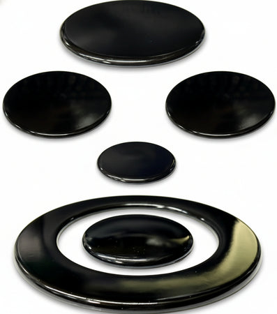 FOSTER KIT PIATTELLI SPARTIFIAMMA BRUCIATORI CUCINA 5 FUOCHI NERI FORNELLI Casa e cucina/Utensili da cucina/Bruciatori da cucina Rossi Ricambi - Venetico Marina, Commerciovirtuoso.it