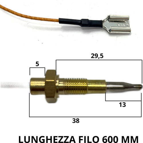 FOSTER TERMOCOPPIA SICUREZZA CUCINA GAS PIANO COTTURA BRUCIATORE Casa e cucina/Utensili da cucina/Bruciatori da cucina Rossi Ricambi - Venetico Marina, Commerciovirtuoso.it