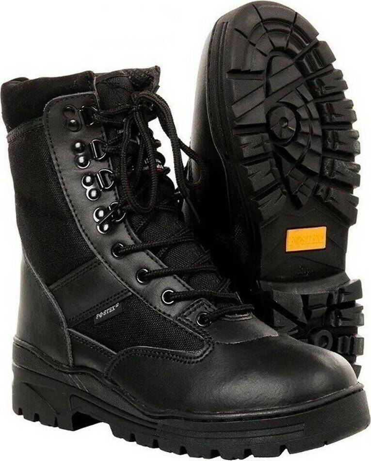 Fostex Stivali Tattici Uomo Neri Stivaletti Combact Boots Nero