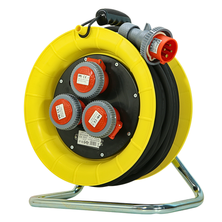 AVVOLGICAVO TERMOPL. 3P+T 16A 400V 30MT IP67