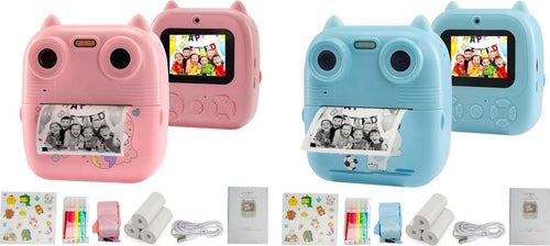Fotocamera-Digitale-Per-Bambini-Con-Stampante-Termica-Istantanea