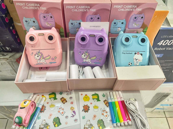 Fotocamera-Digitale-Per-Bambini-Con-Stampante-Termica-Istantanea