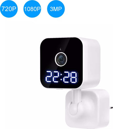 Fotocamera Hd 1080p Wifi Sicurezza Ip Home Cam Visione Notturna Orologio Q-sx909 Fai da te/Sicurezza e protezione/Sistemi di sicurezza domestica/Kit video per la sicurezza domestica/Videocamere di sorveglianza/Dom camera Trade Shop italia - Napoli, Commerciovirtuoso.it