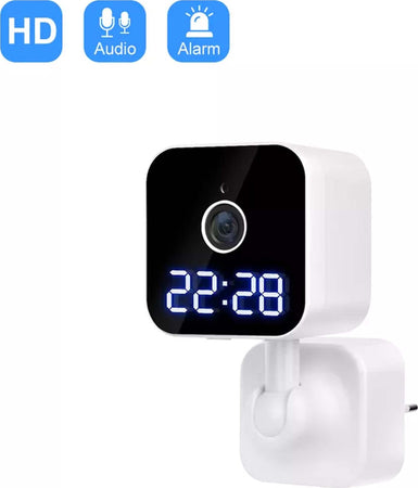 Fotocamera Hd 1080p Wifi Sicurezza Ip Home Cam Visione Notturna Orologio Q-sx909 Fai da te/Sicurezza e protezione/Sistemi di sicurezza domestica/Kit video per la sicurezza domestica/Videocamere di sorveglianza/Dom camera Trade Shop italia - Napoli, Commerciovirtuoso.it