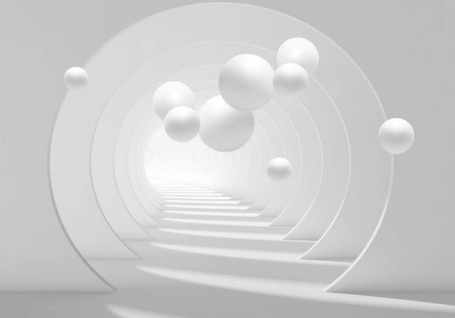 Fotomurale-3D-Tunnel