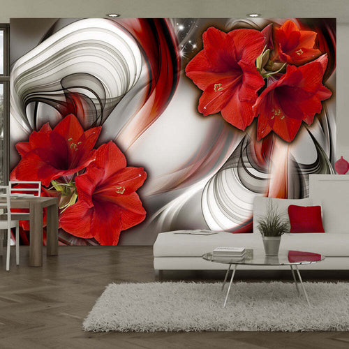Fotomurale-Amaryllis-Ballad-of-the-Red