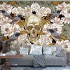 Fotomurale-Among-flowers