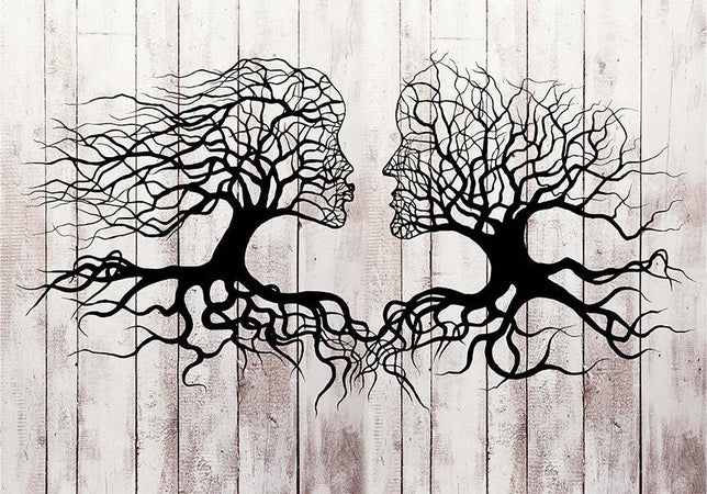 Fotomurale-Bacio-degli-alberi