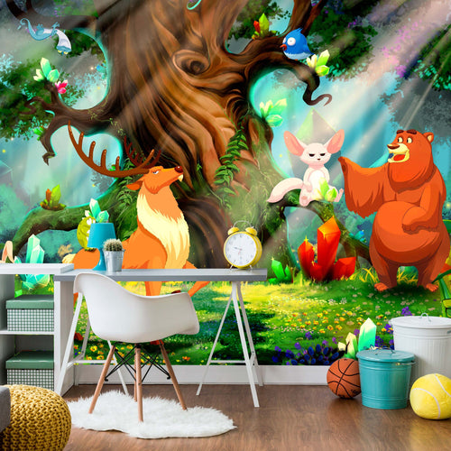 Fotomurale-Bear-and-Friends