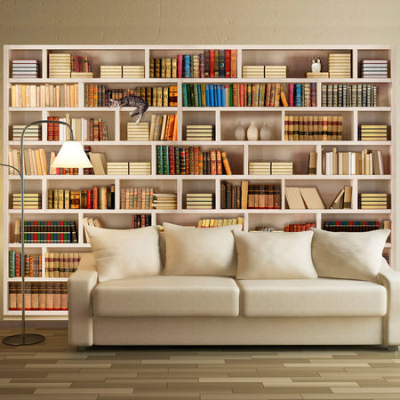 Fotomurale-Biblioteca-di-casa