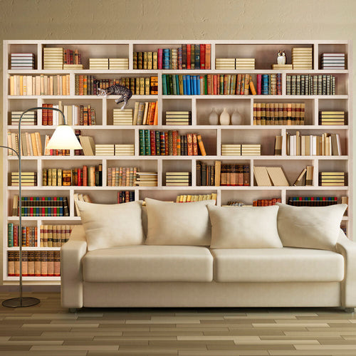 Fotomurale-Biblioteca-di-casa