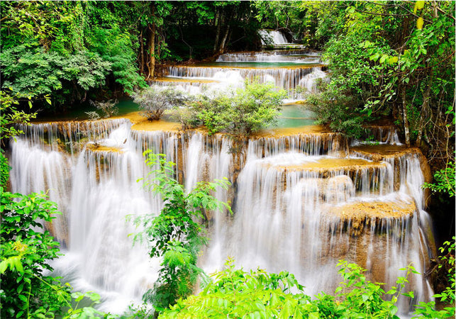 Fotomurale-Cascata-tailandese
